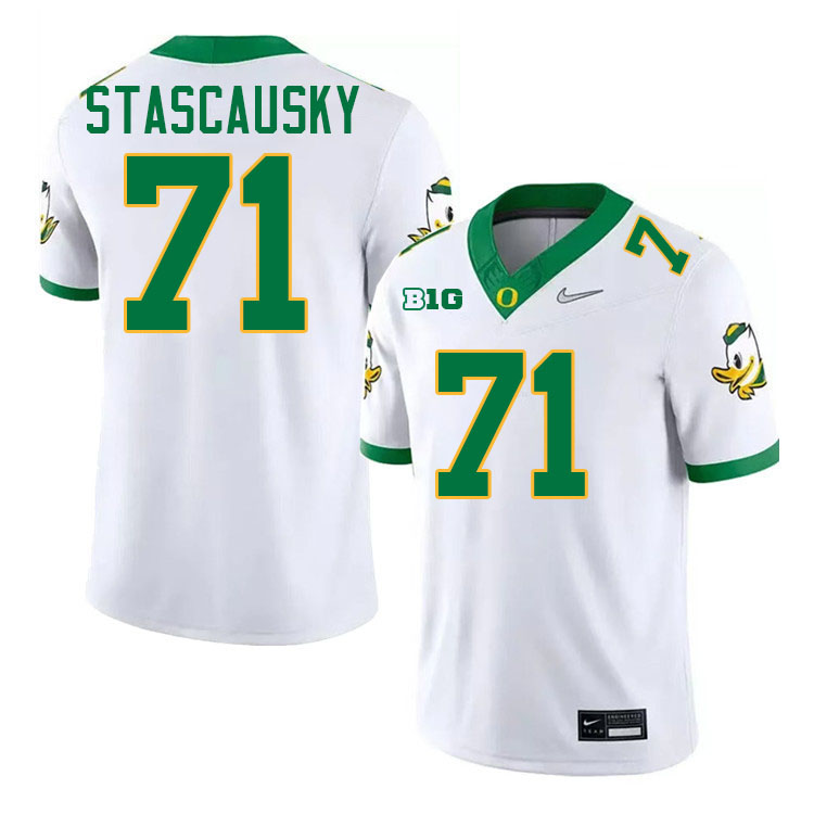 Zac Stascausky Oregon Jersey,Oregon Ducks Football Uniforms,Jerseys Youth-White